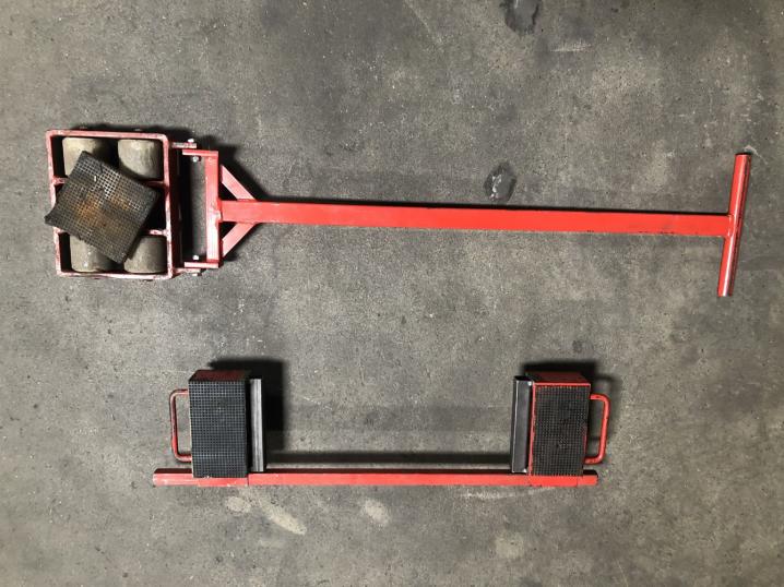 Weber Maschinenbau TF6 / TL6 Maschinen- Transportfahrwerk