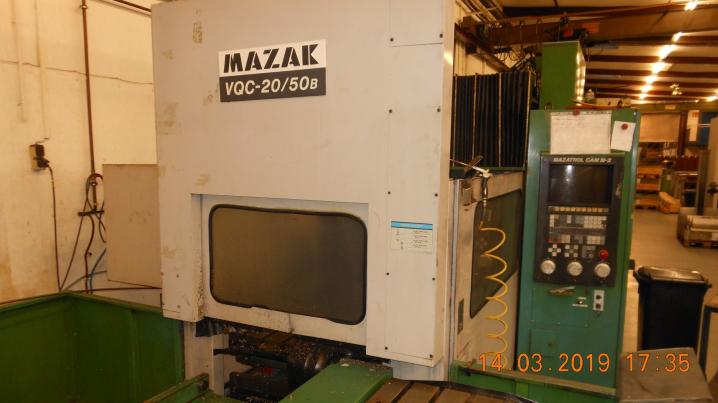 MAZAK VQC-20/50 CNC- Fräsmaschine
