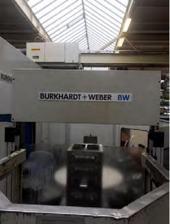 BURKHARDT + WEBER MC 60 HV BAZ CNC- Bearbeitungszentrum