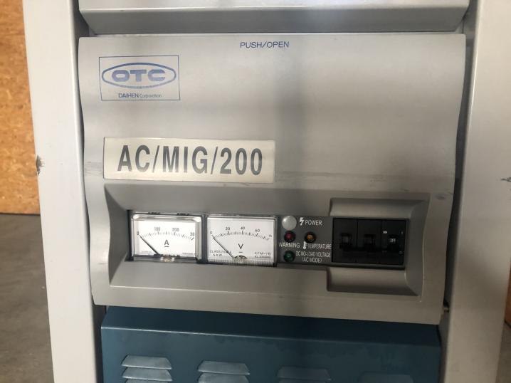 OTC Daihen Europe GmbH AC MIG 200 - CPDACR-200 welding set/ -machine