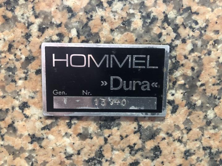 HOMMEL Dura Meßplatte