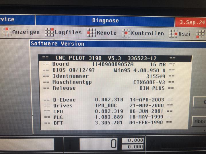 GILDEMEISTER CTX 600E CNC- Drehmaschine