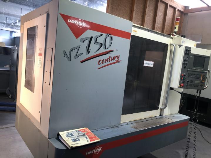 Wemas VZ 750 CNC- Fräsmaschine